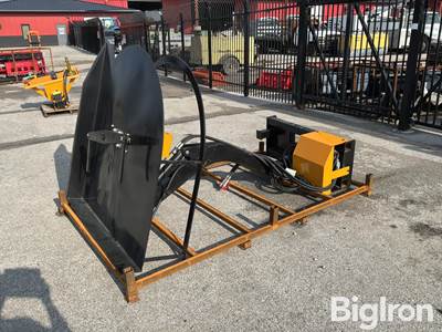 GIYI ECA74 54" Articulating Brush Cutter / Slope Mower Skid Steer Attachment