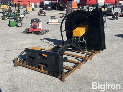 2026 GIYI ECA74 Skid Steer Slope Mower/Brush Cutter, 54" Working Width