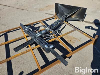 2026 GIYI GY-STL75 Skid Steer Hydraulic Car Mover Attachment, 75" Width, 2,645 Lb Capacity