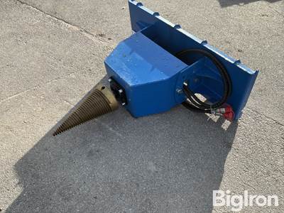 2026 GIYI LS43 43" Skid Steer Log/Stump Splitter Attachment