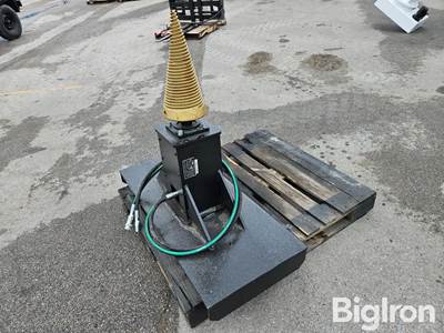2025 GIYI NWS38 Skid Steer Wood Splitter, 38" Working Length, Universal Mount