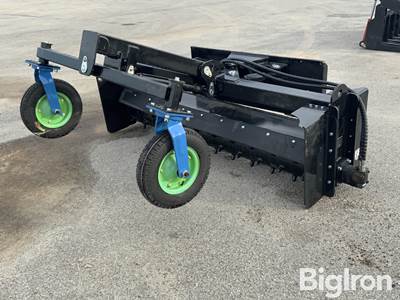 Unused 2026 GIYI PR71 71" Skid Steer Power Rake, Standard Universal Mount