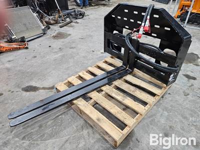 2026 GIYI SF60 60" Hydraulic Side Shift Skid Steer Pallet Forks