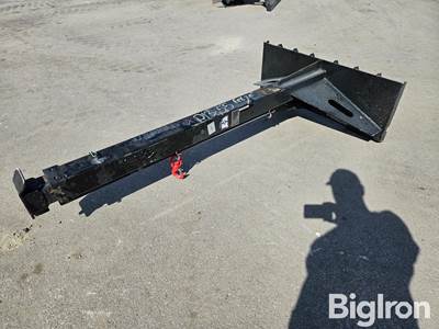 2025 GIYI STB47 Skid Steer 47" Telescopic Boom, Universal Mounting Plate