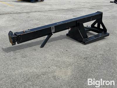 2026 GIYI TB47 Forklift Pocket-Mount Telescopic Boom, Max 132" 3,300 Lb
