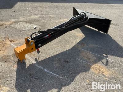 2026 GIYI TBL47 Telescoping Hydraulic Skid Steer Boom Extension, 7' Length