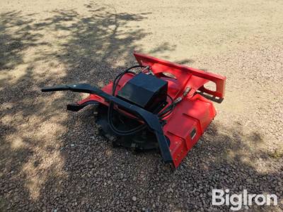 2026 GIYI X-DM43 48" Disc Mulcher Skid Steer Attachment, Universal Mount
