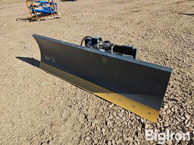 2025 Handy HSD96 84" Hydraulic Angle Dozer Blade Skid Steer Attachment