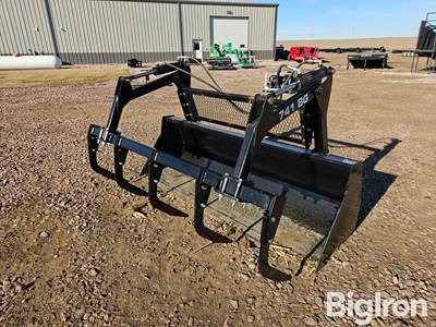 2026 Industrias America 741BG 8' Grapple Bucket Loader Attachment