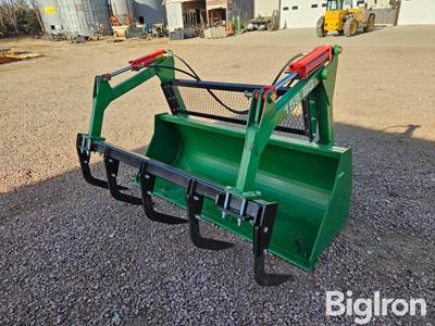 2026 Industrias America 84BG Wide Grapple Bucket Skid Steer Attachment