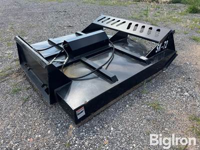 Industrias America SK72 72" Skid Steer Brush Cutter with Front Push Over Bar
