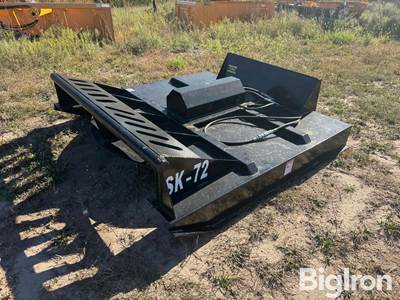Industrias America SK72 Skid Steer Brush Cutter, 45" Wide, Hyd Quick Couplers