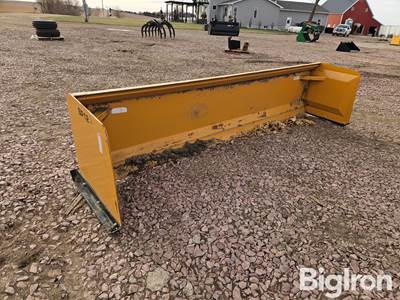 2024 Industrias America SP12 12' Wide Snow Pusher Skid Steer Attachment