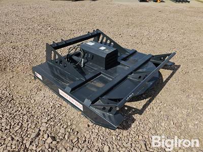 2025 JCT 72" Brush Mower Skid Steer Attachment, Universal Mount