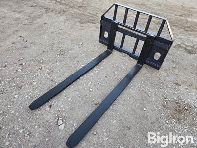 2025 JCT Pallet Fork Attachment, Universal Mount 60" Adjustable Width Forks