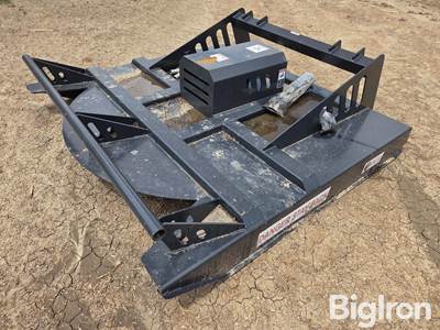 Unused 2025 JCT 6' Brush Cutter Skid Steer Attachment, Universal Mount