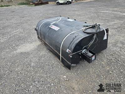 2024 JCT 6' Rotary Broom Sweeper Bucket Attachment, Universal Mount