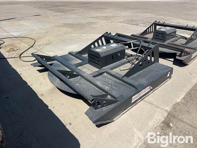 2023 JCT 72" Hydraulic Brush Cutter Skid Steer Quick Attach Shredder