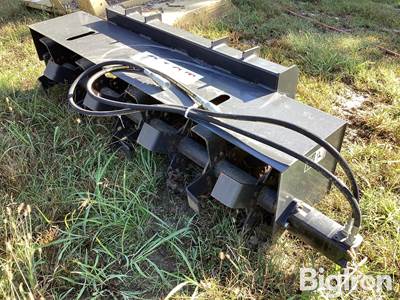 JCT 6' Bi-Directional Rotary Tiller Skid Steer Attachment