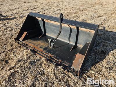 Jenkins 84" Hydraulic Dump Bucket Skid Steer Attachment