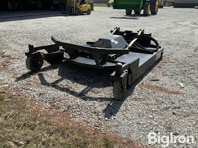 Used Jenkins 72" Skid Steer Mower Attachment, Standard Flow Hyd