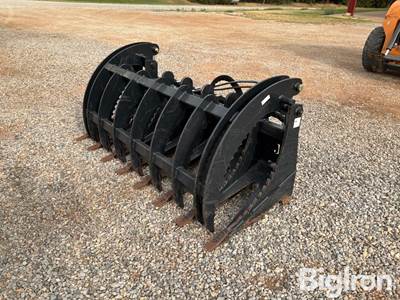 Used Jenkins Skid Steer Brush Grapple, 76" Width