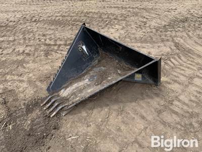 JMR Skid Steer Stump Removal Attachment, Universal Mount, 15" Front Width