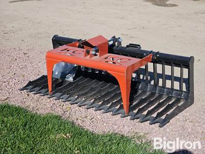 2026 Kit Containers 75" Rock/Brush Grapple Skid Steer Attachment