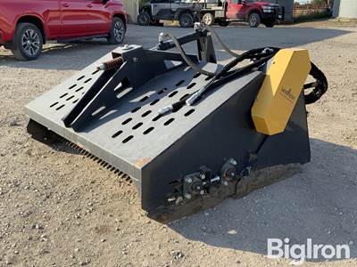 Land Honor 68" Hydraulic Skid Steer Landscape Rake, Universal Mount, 72" W