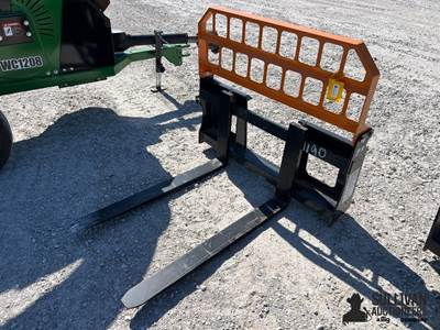 Land Honor PF-11-2500G Skid Steer Pallet Forks, SN HL-02140