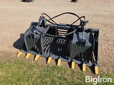 2025 Land Honor RGB-11-72W 72" Rock Bucket Grapple Skid Steer Attachment