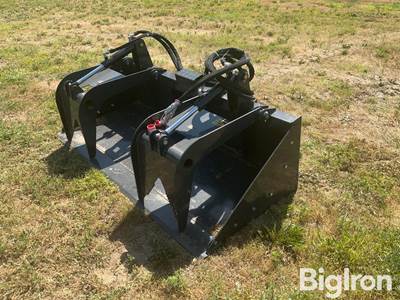 2025 Land Honor SGB-11-72W 6' Grapple Bucket, Universal Skid Steer Mount