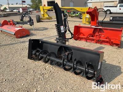 Used Land Pride SBL1574 74" 2-STAGE Skid Steer Snow Blower