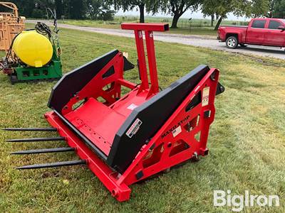 Used Maxilator MBSX Hay Slicer Attachment, Slices 4'-6' Diameter Bales