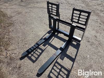 2025 MSI Heavy Duty Pallet Fork Attachment, 4" x 1.75" Forks, 5000 lb, Universal Mount