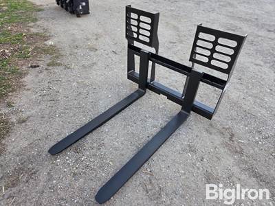 MSI Heavy Duty Pallet Fork Attachment, Universal Mount, 48"X4"X1.75", 5000 lb Capacity