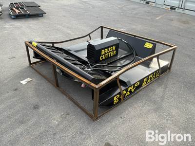2026 Mower King 72" Skid Steer Brush Mower Attachment