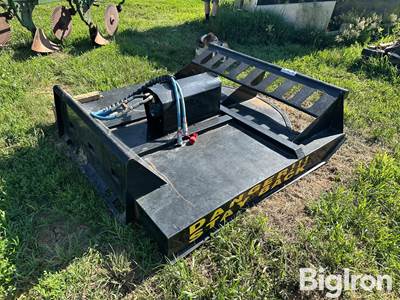 2023 Mower King 6' Hydraulic Brush Cutter Skid Steer Shredder/Mower, Universal Quick Attach