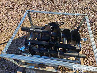 2025 Pabreak Post Hole Auger Skid Steer Attachment