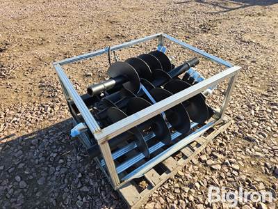 2025 Pabreak Post Hole Auger Skid Steer Attachment