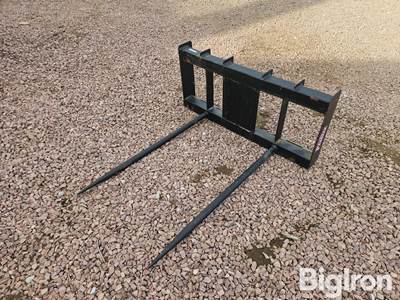 Pabreak Bale Spear Skid Steer Attachment