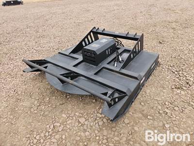 2025 Pabreak 72" Brush Mower Skid Steer Attachment, Universal Mount