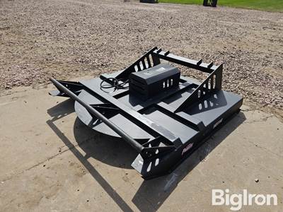 2025 Pabreak 72" Brush Mower Skid Steer Attachment, Universal Mount with Hoses