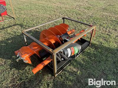 2026 Raytree RMA42 Heavy Duty Skid Steer Auger Drive with 6", 12" & 18" Bits