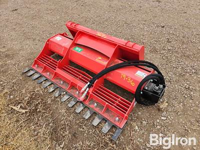 2025 Raytree RMLL60 60" Power Rake Land Leveler Skid Steer Attachment