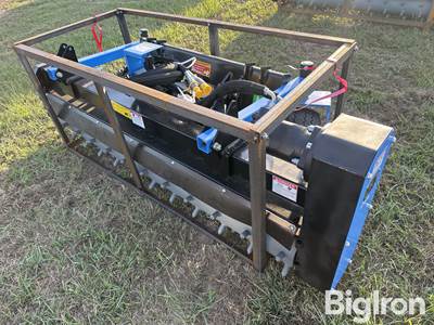 2026 Raytree RMSC78 Soil Conditioner Power Rake Skid Steer Attachment, 72" Drum
