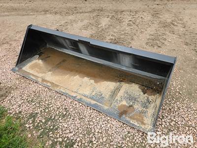 2026 Swict 84" Skid Steer Bucket with Universal Skid Steer Mounting Plate