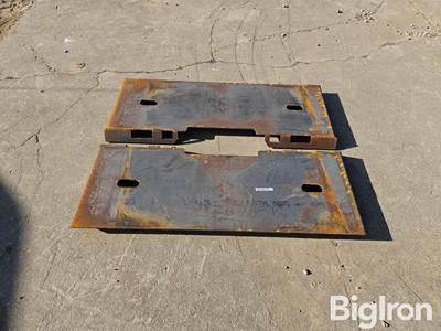 Universal Skid Steer Mounting Plates