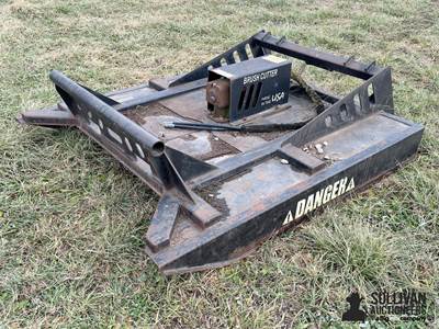 Skid Steer Brush Cutter Attachment