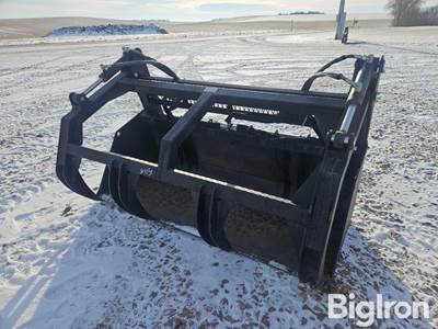 2023 Hydraulic Grapple Bucket Skid Steer Attachment